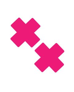 Neva Nude Temperature Reactive X Factor Pasties - Neon Pink