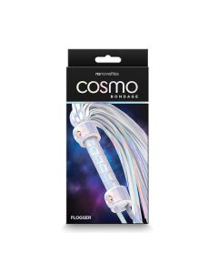 Cosmo Bondage Flogger - Rainbow